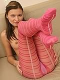 brunette teen spreads